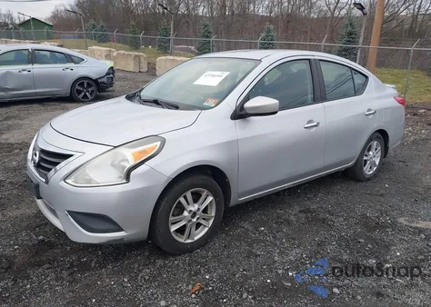 2015 Nissan Versa 1.6 Sv from USA, damaged, VIN 3N1CN7AP5FL807020